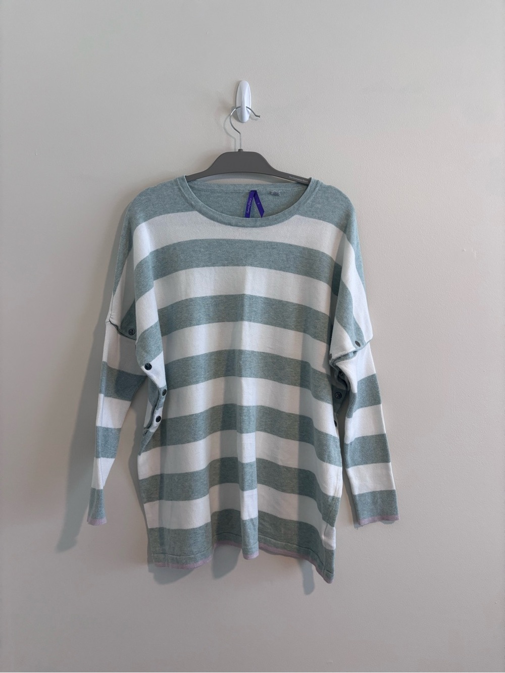 Seraphine Striped Lightweight Nursing Sweater